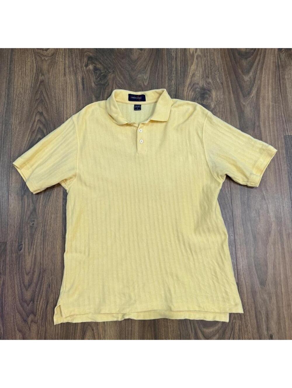 Arborwear Men's Yellow Polo-shirt